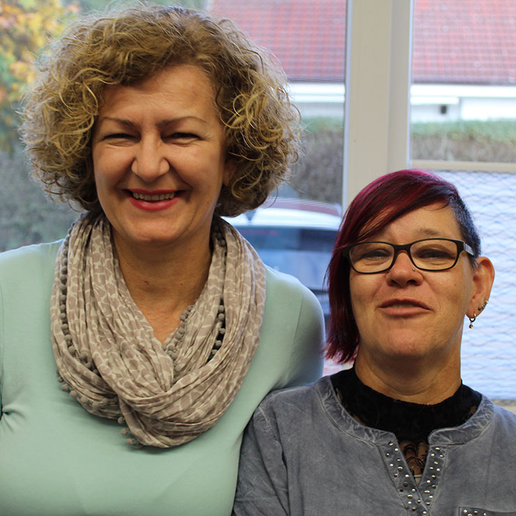Andelka-Pseftelis_und_Karin-Linke